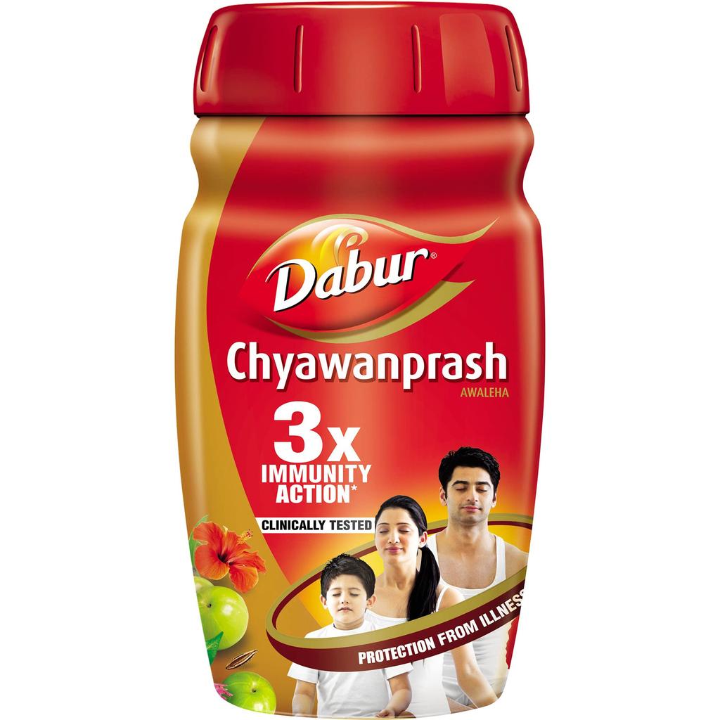 Dabur Chyawanprash - 950g | 3X Immunity Action | With 40+ Ayurvedic Herbs | Helps Build Strength & Stamina | Builds Overall Health | Ayurvedic Heal