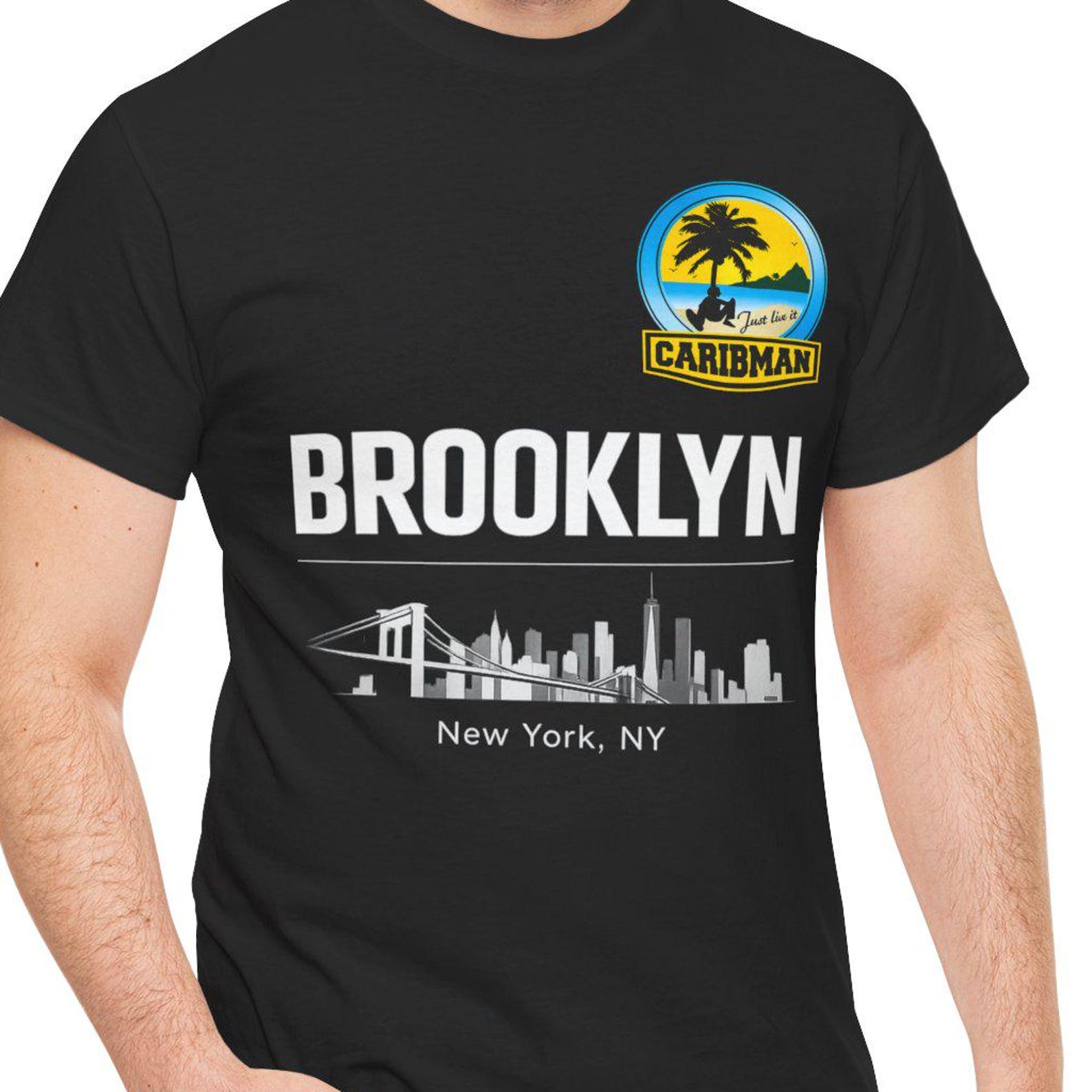 Brooklyn skyline tee | New York NY city skyline shirt S
