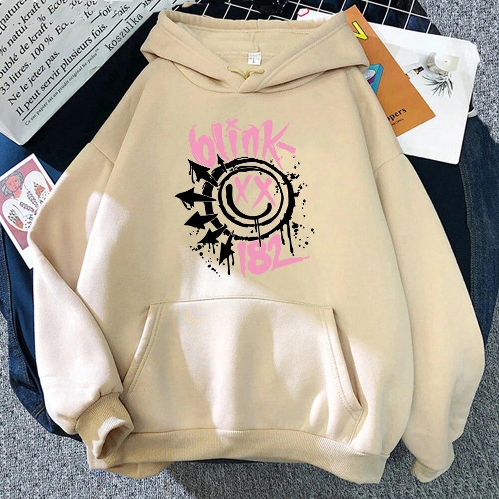 Blink 182 Hoodie Damen/Herren Ästhetische Harajuku Grafik Hoodies Unisex Herbst Winter Casual Vintage Pullover Sweatshirts Kleidung Unisex
