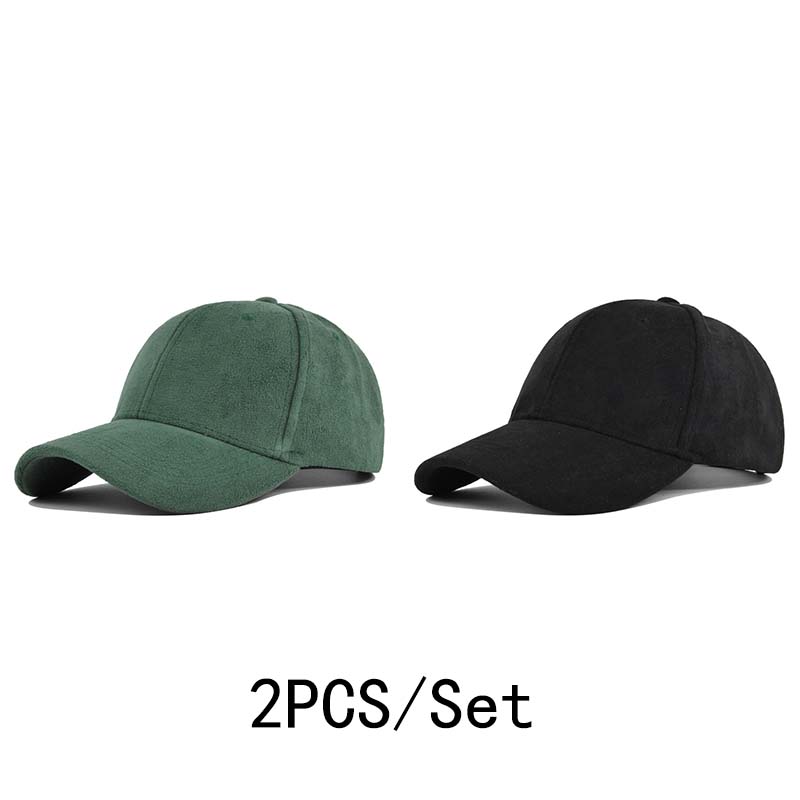 Fashion Baseball Caps For Men Women Autumn Winter Solid Retro Snapback Hip Hop Hat Unisex Street Adjustable Sun Visor Caps