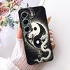 Hülle für Tecno Camon 40 Pro CM7 CM6 Handyhüllen für Camon 40 4G CM5 Niedliche Cartoon-Tiere Cooler Drache Löwe Weiches TPU Schwarze Abdeckung