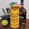 Creative Ceramic Cup TIKI Cup Bar Playing Cards Witch Doctor Statue Hawaiian Cocktail Cup Personalized Wine Glass Best Gift Cup