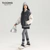 Girls' Autumn/Winter Padded Contrast Baseball Jacket