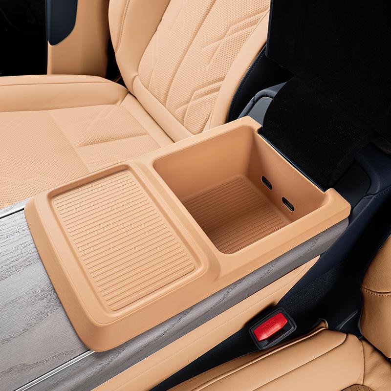 Silicone Storage Box for Zeekr 9x Car Armrest Console