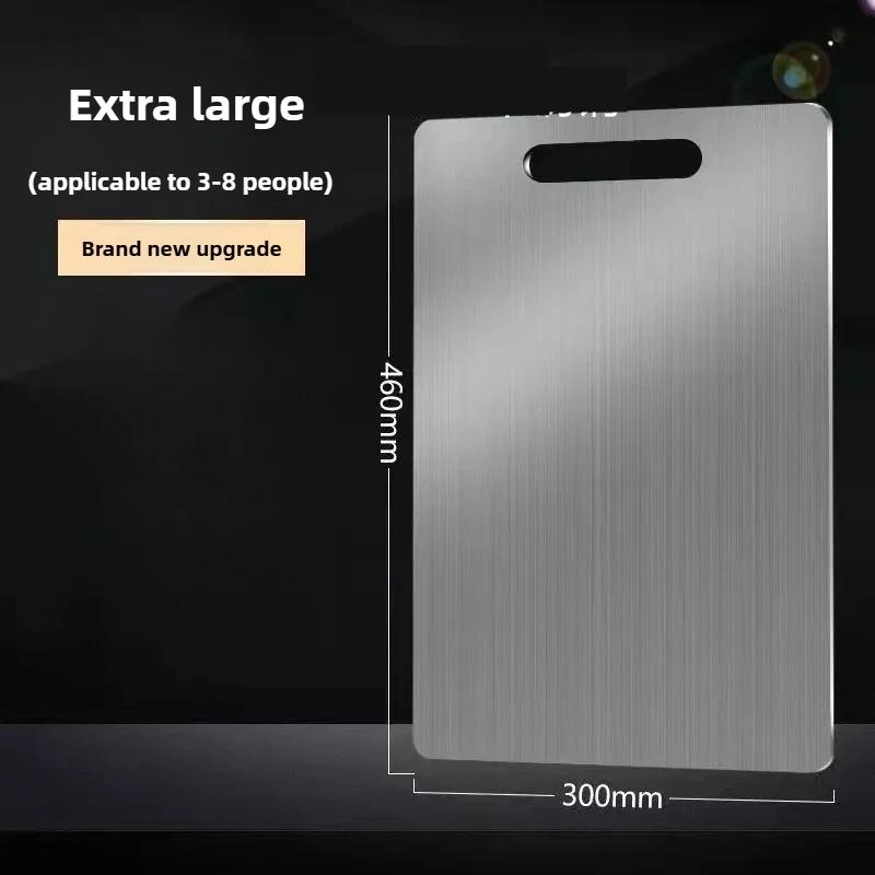 Cutting Board Stainless Non Stick Chopping Board Countertop Non Slip Ideal Perfect for Various Cooking Tasks