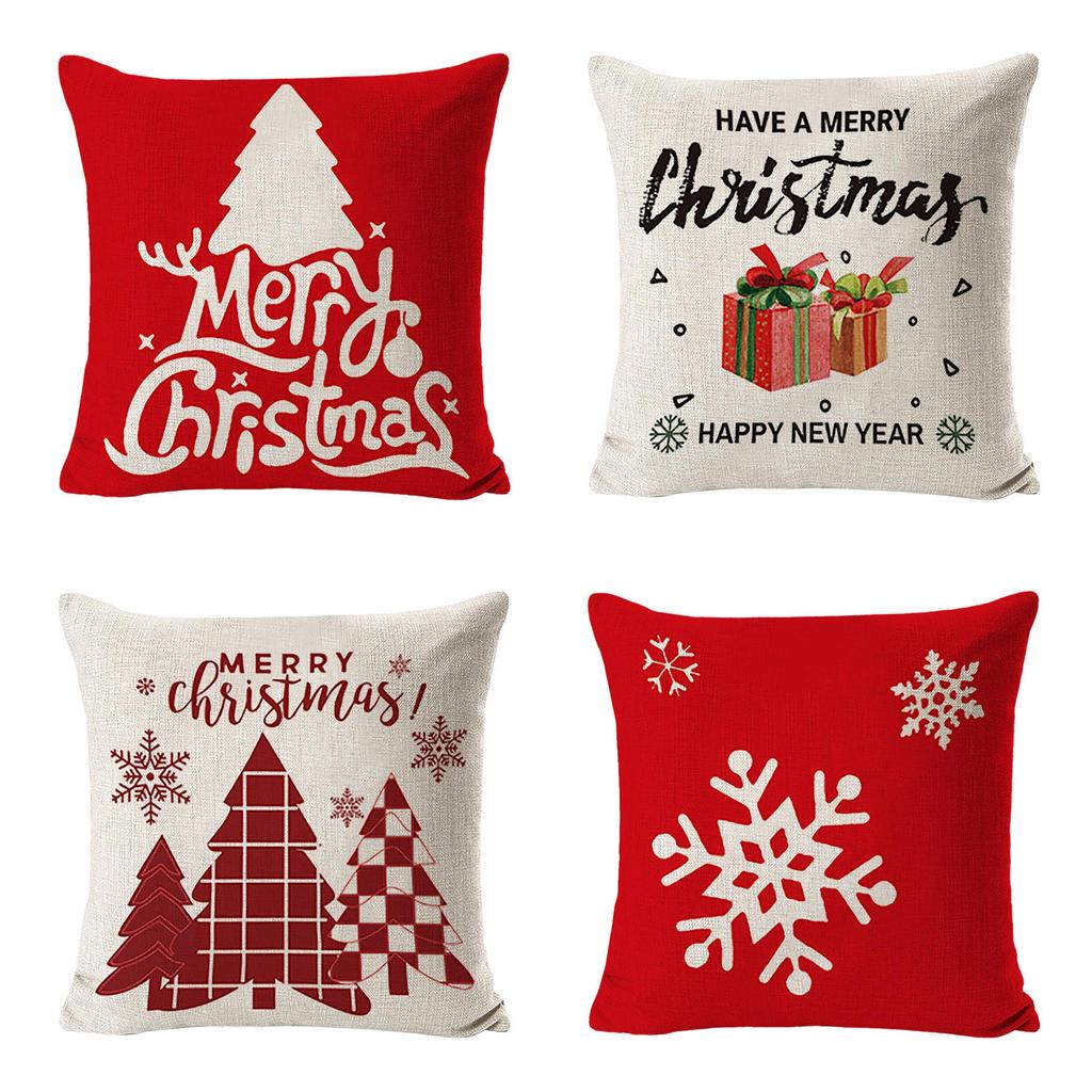 Buy Christmas Pillow Case Christmas Decoration Interior Atmosphere