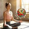 Acrylic Jigsaw Puzzle Suncatcher 83 Pcs DIY Puzzles Craft Kit for Adults Colorful Window Hanging Ornament for Women Men Home Garden Decor