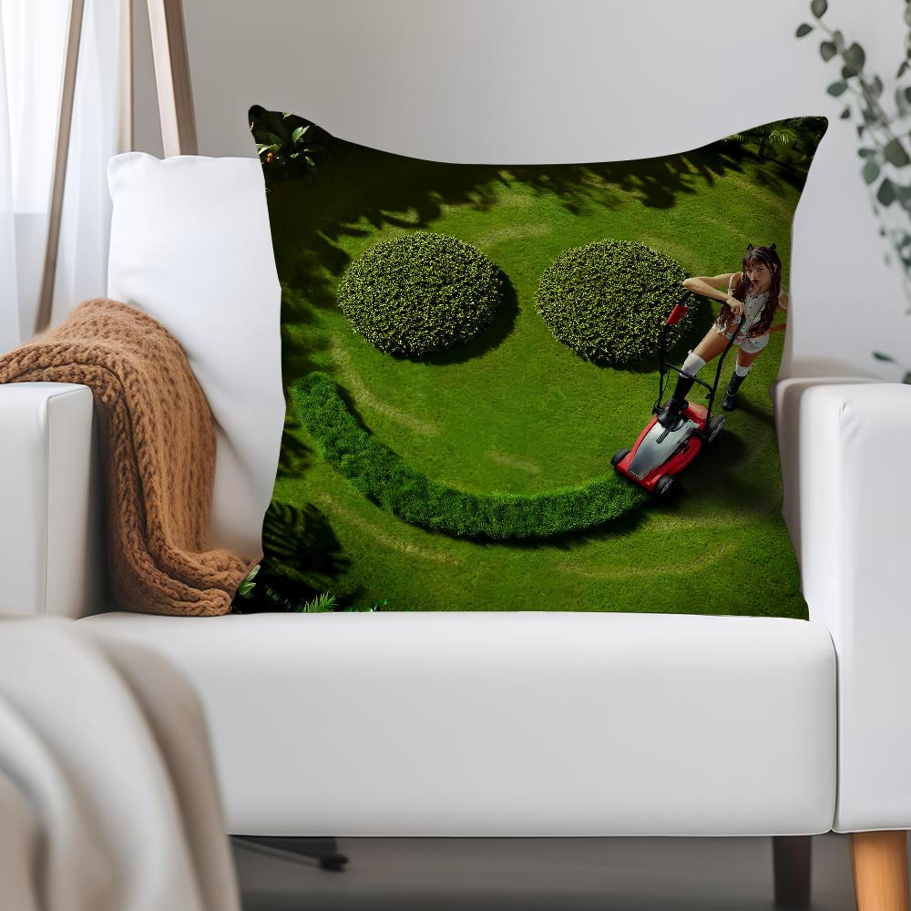 Singer N-nina Chuba Ich Lieb Mich Pillow Case Applicable Space For Guest Rooms Interiors Cars Office House Decoration