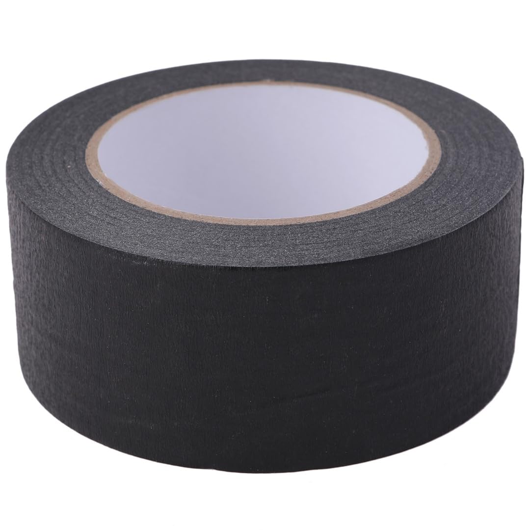 

ISL Masking 5cm wide x 50m Set of 3 Tape, roll, Black, чёрный