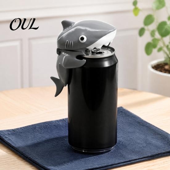 Dinosaur Can Cover Cover, Cute Animal Soda Holder for 375ml Cans, Reusable Plastic Drink Stand Desk, Fun Party Home Bar Decor Gift Atmosphere