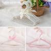 1Pc Baby Hangers For Clothes Kids Pet Pearl Plastic Hanger Child Clothes Rack Pet Dog Mini Hangers Wardrobe Baby Coat Rack
