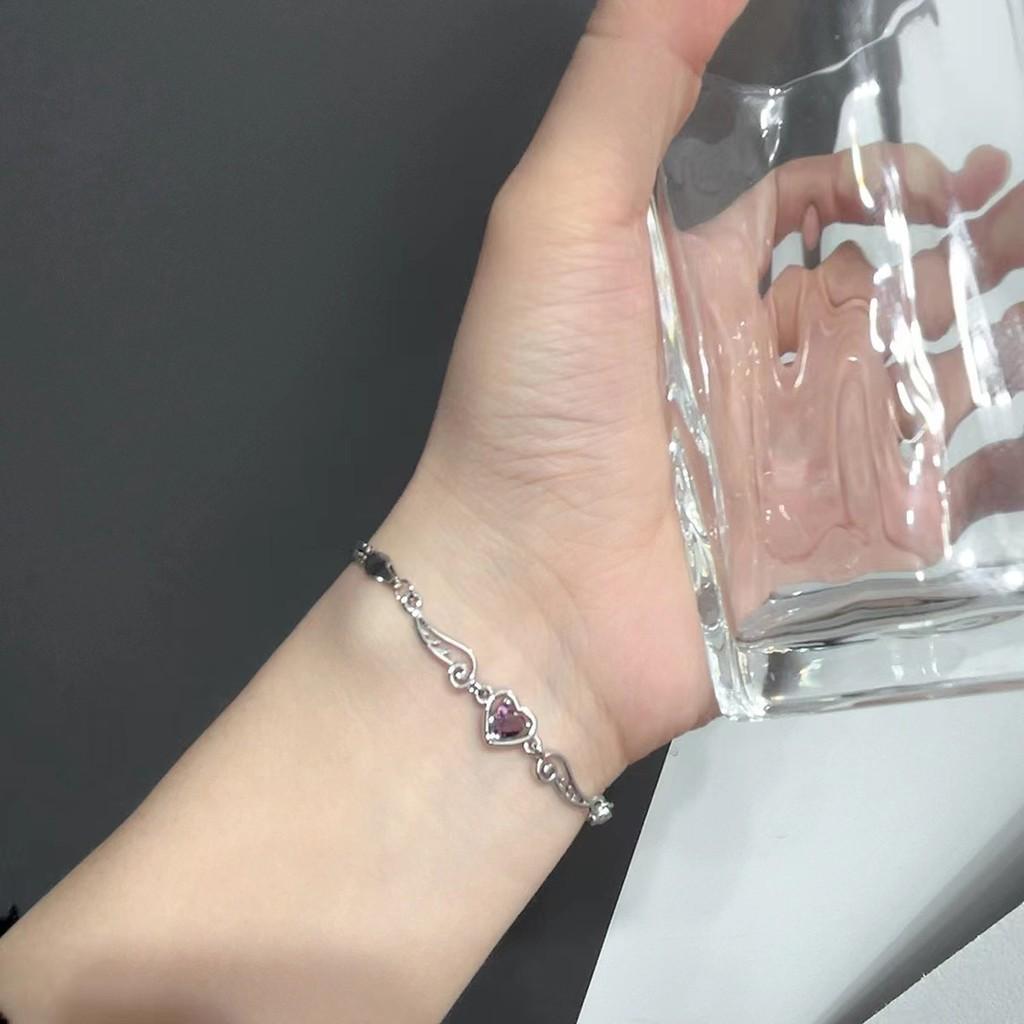 Starry Sophisticated Night Zirconia Bracelet For Women Elegant Copperplated Geometric Hand Jewelry