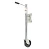 Trailer Jack 1200lbs Capacity Adjustable Rugged Reliable Swivel Trailer Jack with 6 Inch Nylon Wheel For ATV UTV RVs