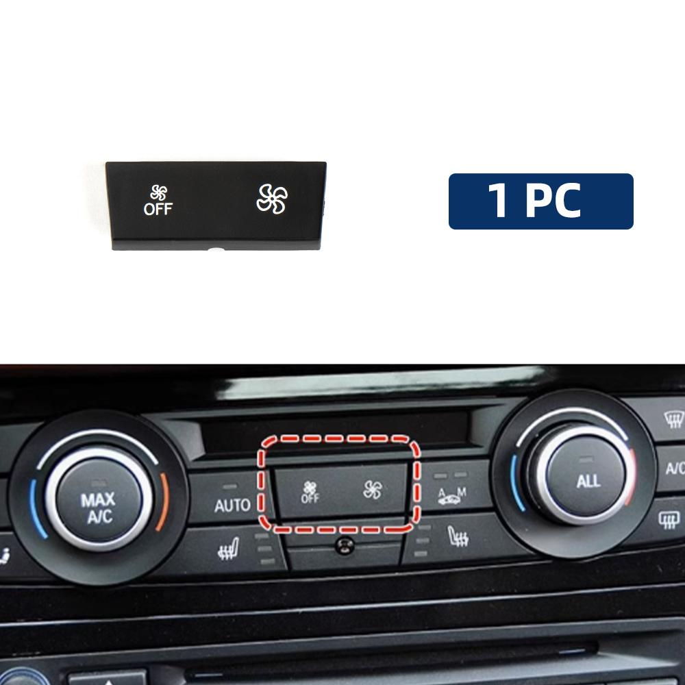 64119344143 For BMW 1 3 Series X1 X3 E90 E91 E87 Air Conditioner AC Temperature Control Button Keys Rotary Knob Replacement
