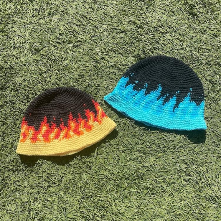 Knit Fisherman Hat Flame Hat Bucket Hat Pattern Crochet Bucket Hat Cloche Hat