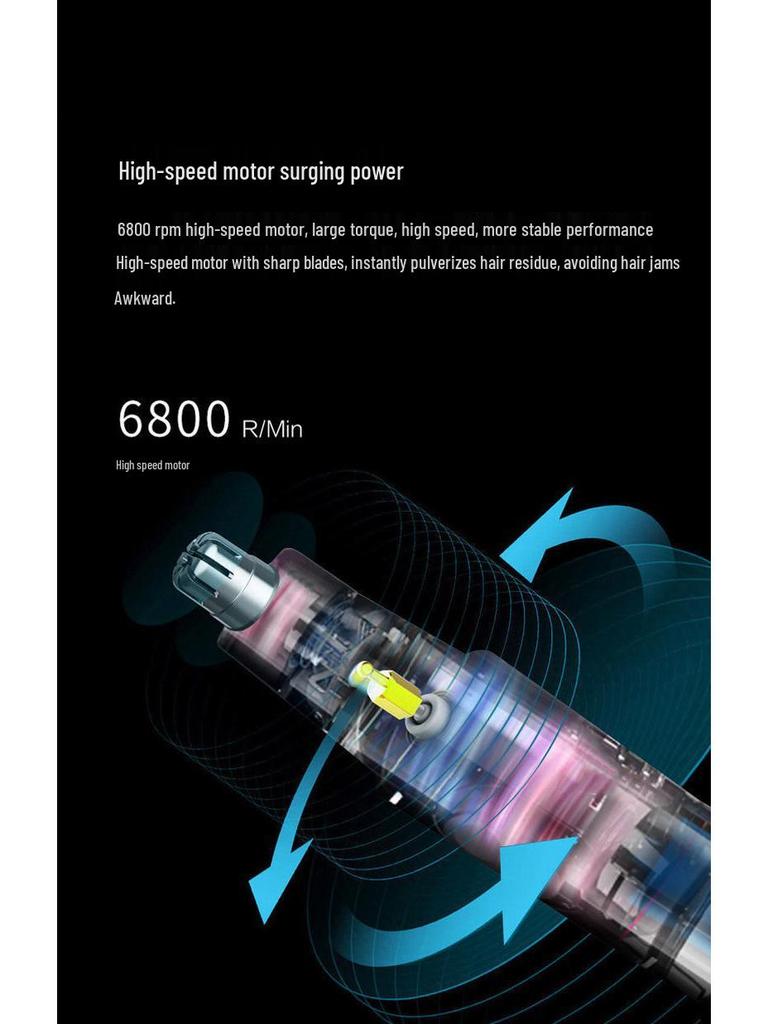 Rechargeable Electric Nose & Ear Hair Trimmer for Men & Women
