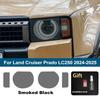 Per Toyota Land Cruiser Prado J250 LC250 J150 Pellicola Nera Fumè Lucida per Fari Auto Pretagliata Pellicola Vinilica TPU PPF Antigraffio