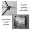 8Inch Up-to-date High-Quality Simple High-Quality Pattern High-Quality Plastic High-Quality Glass High-Quality Wall High-Quality Clock High-Quality