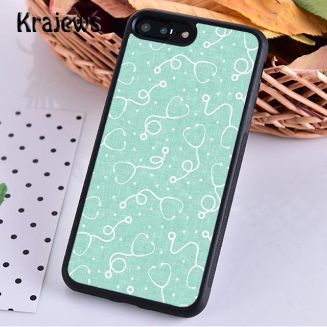 Stethoscope Heart Nursing Nurse For iPhone 17 Air 16 Phone Case Cover 15 14 plus 12 13 pro max Fundas