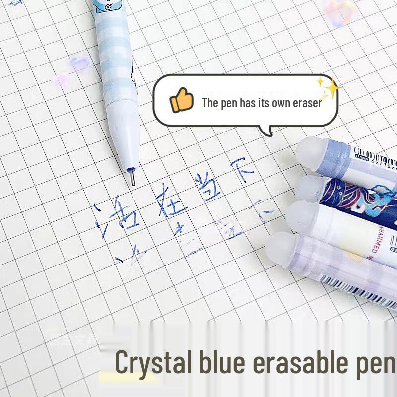 Creative Girly Cartoon Erasable Gel Pen for Students