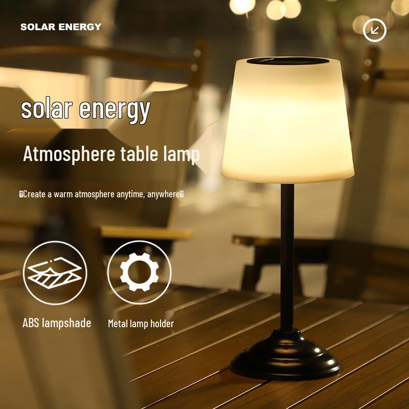 Solar LED Outdoor Decorative Garden Lamp for Courtyard and Landscape Solar Desk Lamp