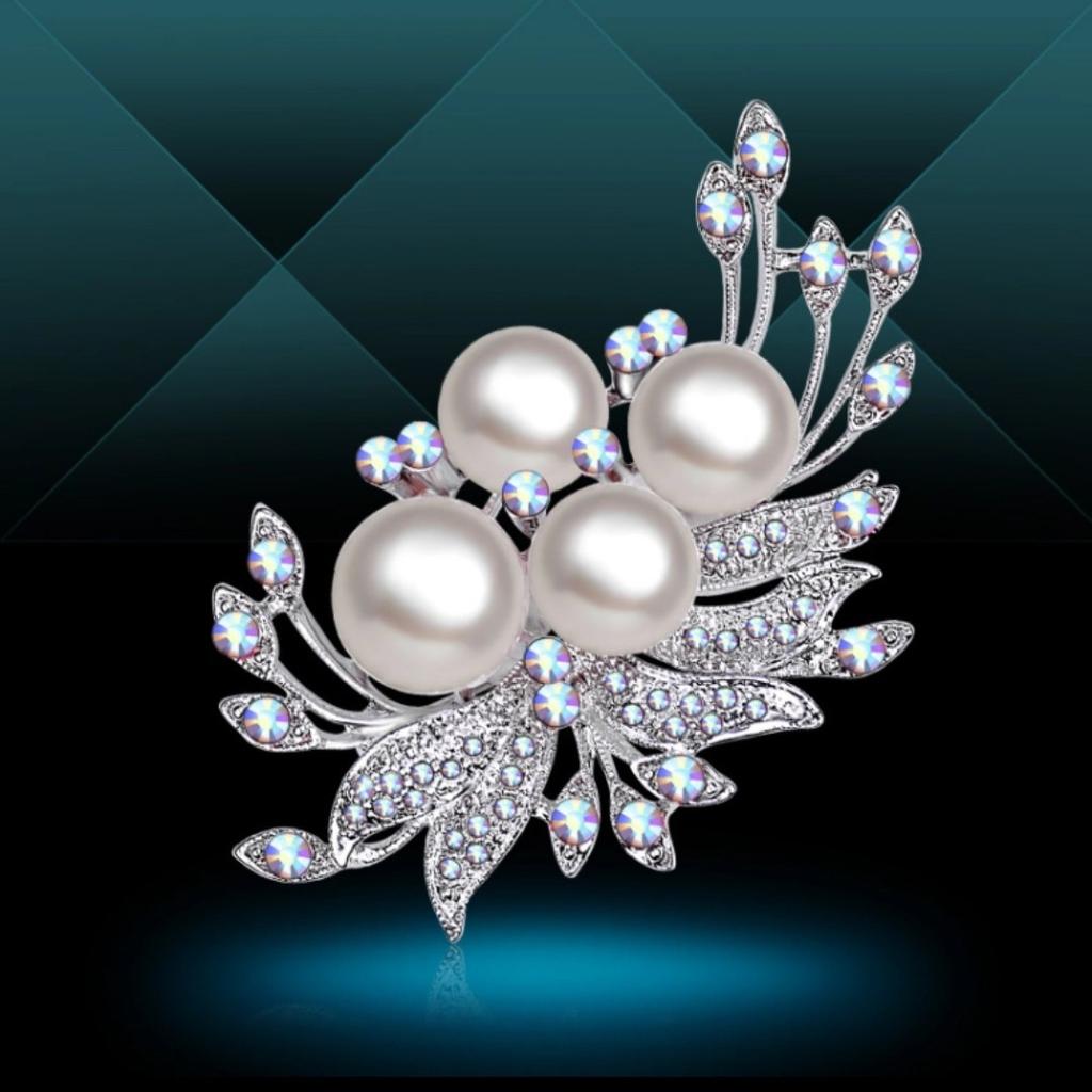 Rose Elegant Flower Bow Tie Brooch Pin Personalized Niche Brooch Accessories