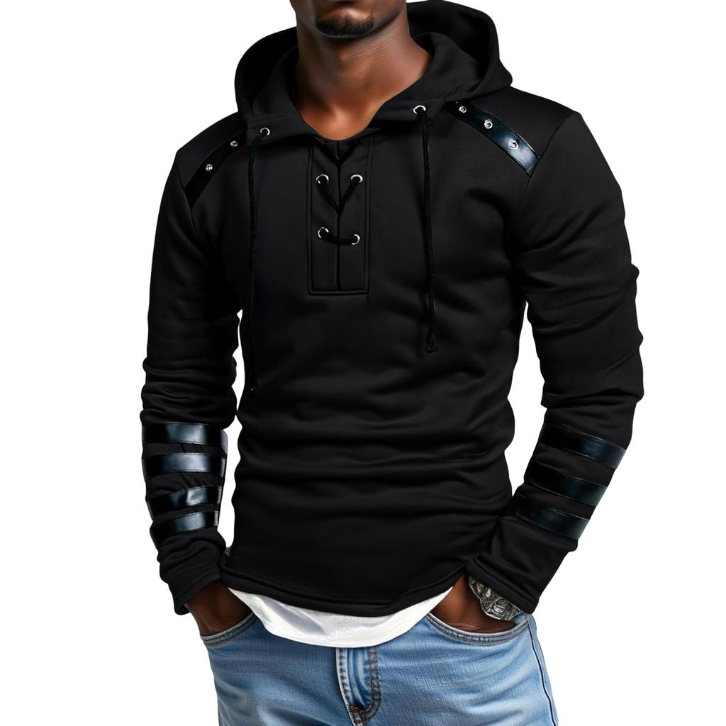 Men's Sports Leisure Long Sleeves Hooded Hood Hoodie