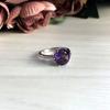 Silver Ring with Alexandrite 4.87ct (2002338)
