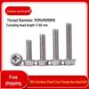304 Stainless Steel Anti-slip Hex Head Screw with Washer, Anti-loose Bolt, Cross Head, Available In M3-M8