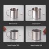 Homeglen Foldable Stainless Steel Camping Mug