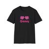 Groovy Sonnenbrillen, Retro, Vintage, Vibes, Girly, Cool, Unisex Softstyle T-Shirt