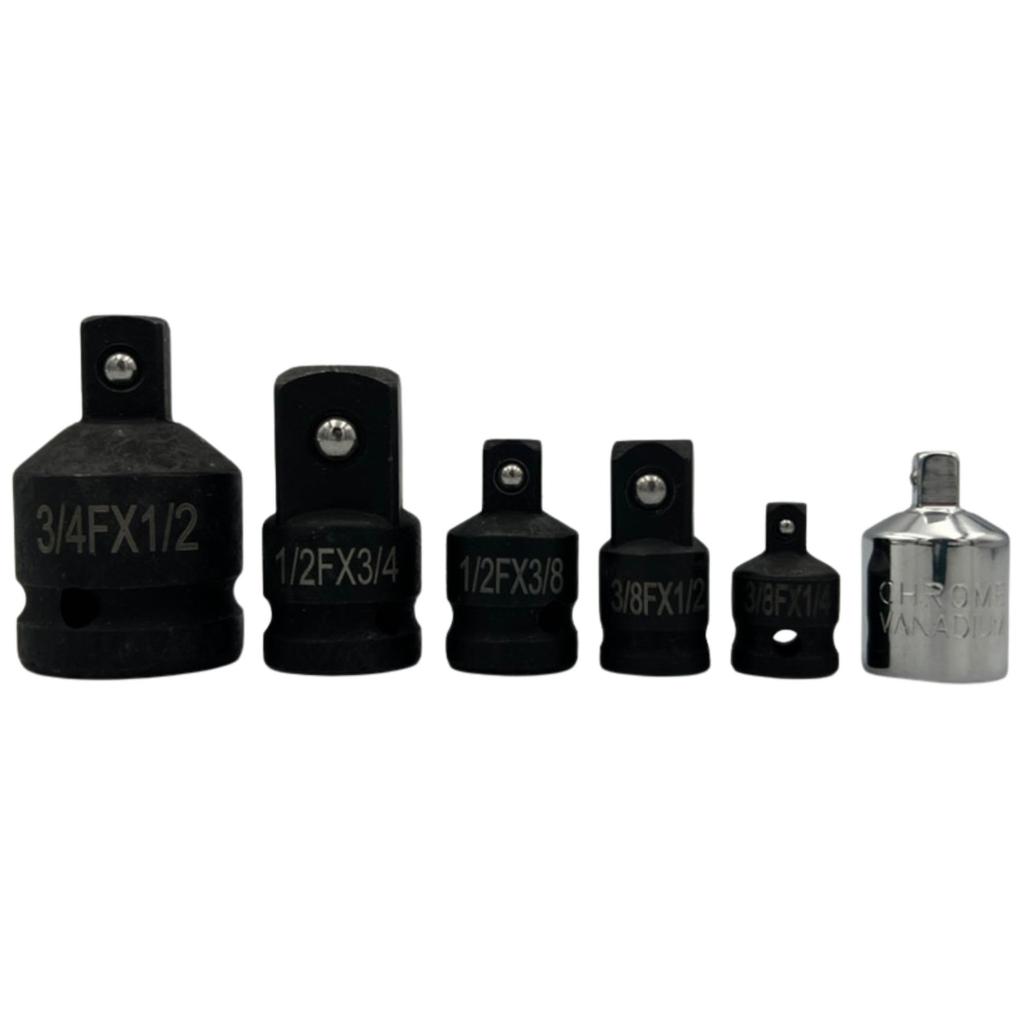 Impact Wrench Socket Conversion Available In 6 Set of 6 Pin-fixed Adapter, Sizes, GRmkt,