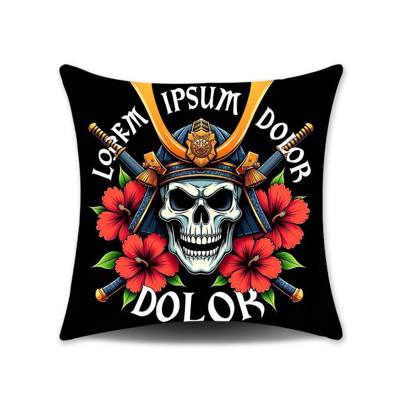 Neue Amerikanisch-Mexikanische Stil Kissenbezüge Bunte Karnevalsblume Totenkopf Sofa Dekorative Kissenbezüge