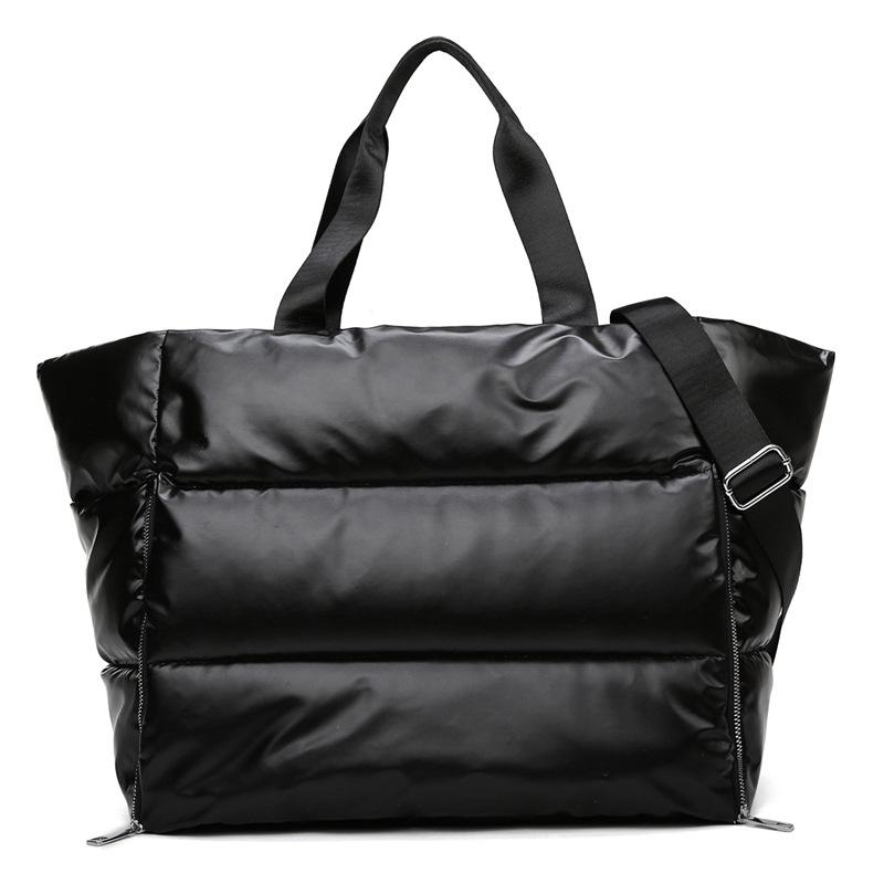 

Lightweight Handheld Gym Bag - Wet/Dry Separation, Large Capacity, Ideal for Travel & Yoga чёрный