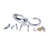 Male Chastity Lock CB6000sm: Metal Birdcage Seminal Vesicle Restraint Sex Toy