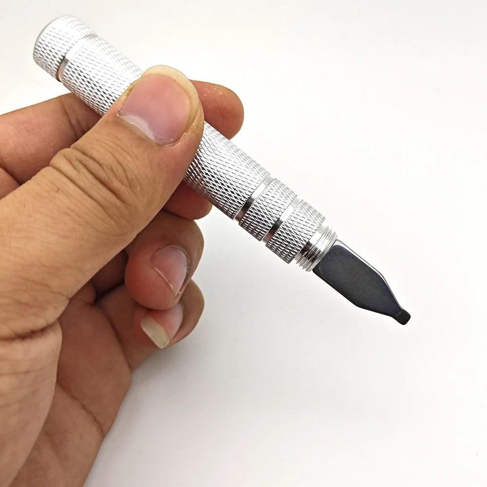 1 Stück Uhrenbodenöffner Messer Uhr Uhr Batteriewechsel Drücker Gehäusebodenentferner Hebelmesser Metall Reparaturwerkzeug