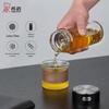 HEENOOR Single Layer Glass Tea Cup with Filter