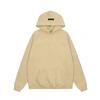 Unisex Oversized Fleece-Lined Hoodie With Embossed Letter Print Casual Streetwear Sweatshirt Men Women
