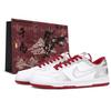 Big Abrasion Resistant Low Top Skateboard Shoes Men's Gray White Red 355152-150(Team1957-LD)
