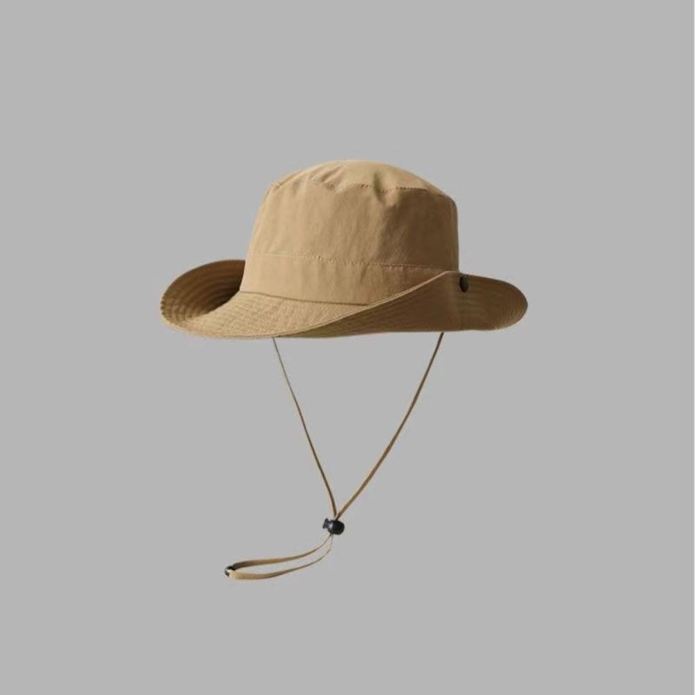 New Anti-Sun Bucket Hat Anti-UV Mesh Sunscreen Hat Adjustable Breathable Fisherman Hat Gift