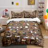 Colorful Cartoon Bird Illustrations. Bedding Sets Duvet Cover Sets Duvet Covers Pillowcases(1 * Duvet Cover 2 * Pillowcases Without Duvet Insert)