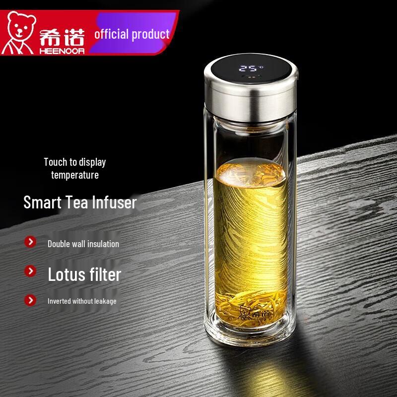 Xinuo Double Wall Glass Cup