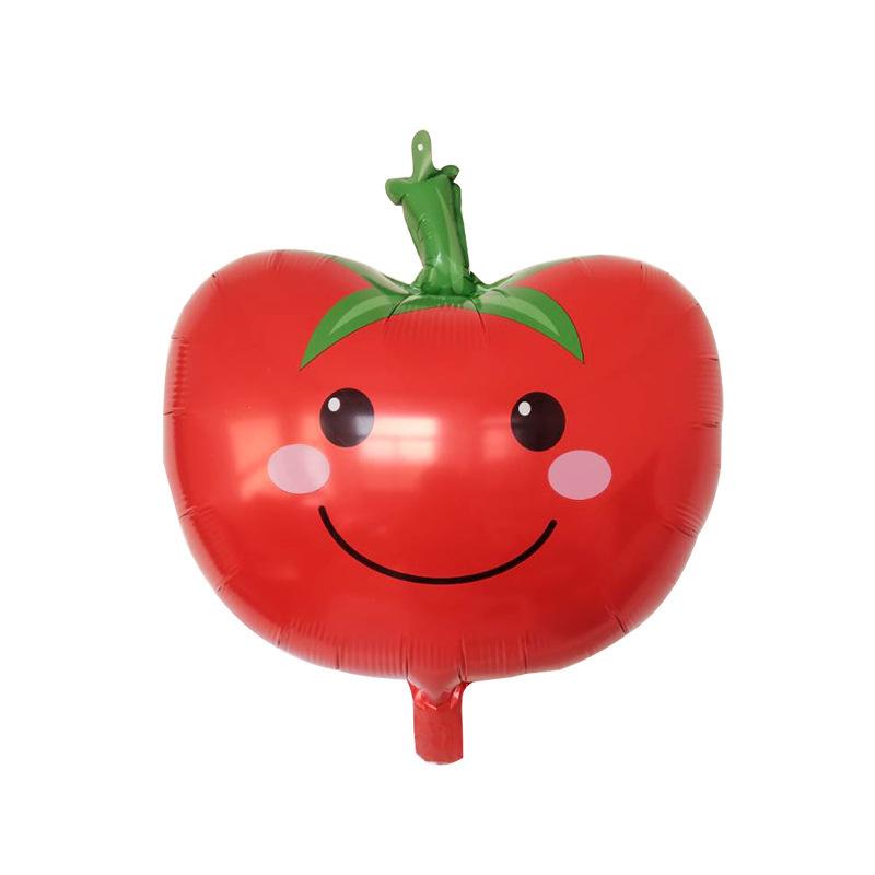 Fruit & Veggie Shaped Foil Balloons - Party Decor & Photo Props for Birthdays and Events
