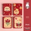 Cute Mini Cartoon Coil Notebook - Portable Pocket-Size Study Journal for Students