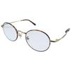 Ochelari Rotunzi Boston Metalici Clasici Retro pentru Birou și Noptieră HEV420 Filtrare Lumină Galbenă k-eines Lucru, Condus, Condus, & (Demi Maro/Șampanie