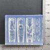 Flexible Silicone Crafting Mould With 3D Embossed Pattern For Nail Art Accessories And Resin Jewelry