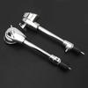 2pcs Metal Bass Drum Feet Anti Skid Percussion Accessory Adjustable Drum Legs  For Bass Drum