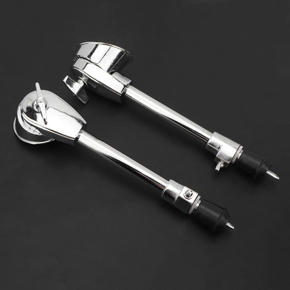 2pcs Metal Bass Drum Feet Anti Skid Percussion Accessory Adjustable Drum Legs For Bass Drum