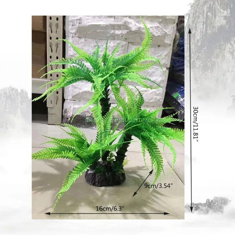 24TE Kleine Kokospalmen Deko Mini Simulationslandschaft DIY Deko Bonsais Bastelarbeiten