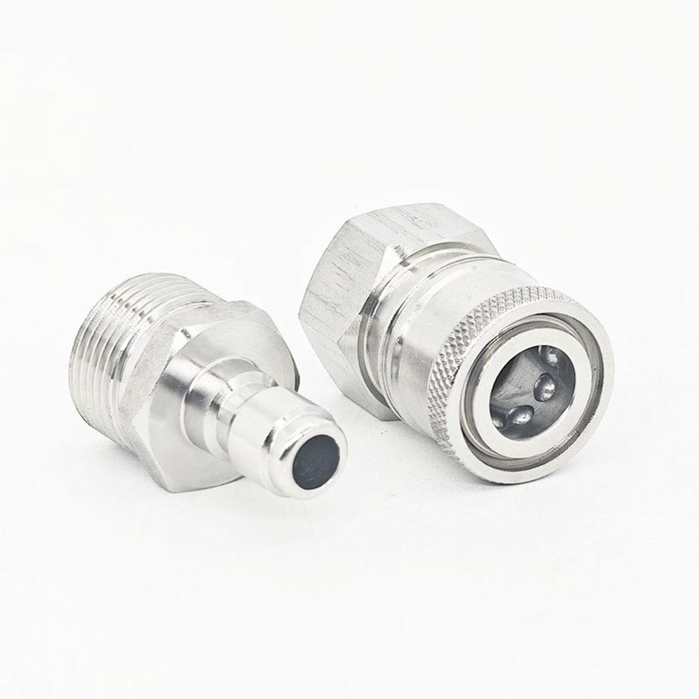 5000 PSI Capability Pressure Washer Quick Connector Stainless Steel Connector